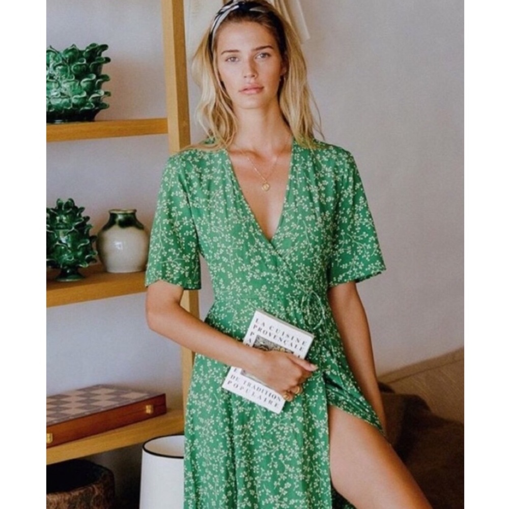 {Faithfull} Violette Wrap Dress
